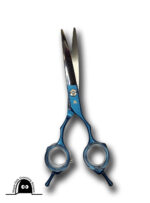 Chihuahua Curved 6.5" Blue Pet Grooming Scissors