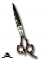 Briard Embossed Straight 7" Pet Grooming Scissors
