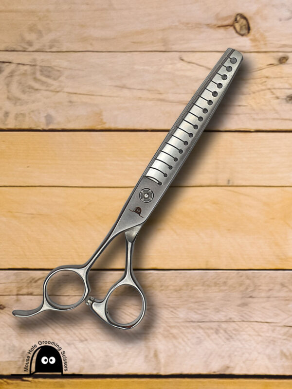 Akita Left-handed Fluffer 6.75" Pet Grooming Scissors