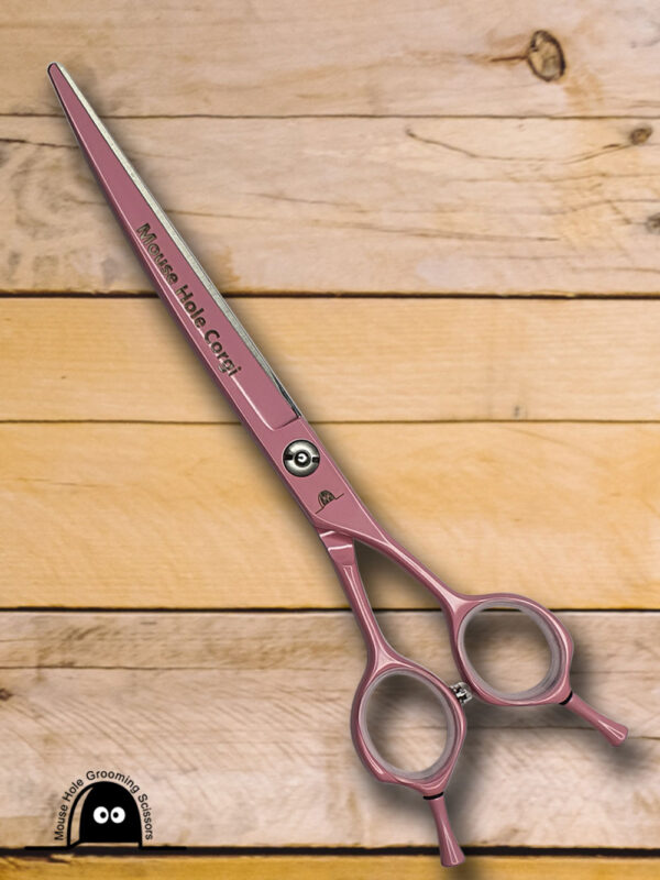 Corgi Pet Grooming Scissors, pink