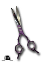 Chihuahua curved 7" Purple Pet Grooming Scissors