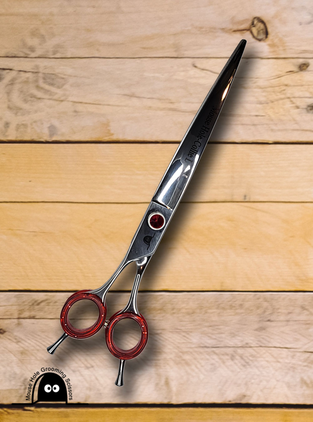 Collie Lefty 8" Curved Pet Grooming Scissors