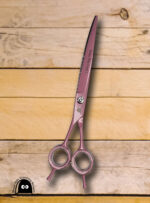 Corgi 7" Pink Lefty Curves Pet Grooming Scissors
