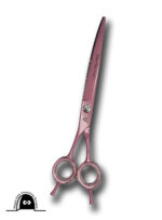 Corgi 7" Pink Lefty Curves Pet Grooming Scissors