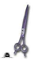 Corgi 7" Purple Lefty Curves Pet Grooming Scissors