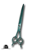 Corgi 7" Teal Lefty Curves Pet Grooming Scissors