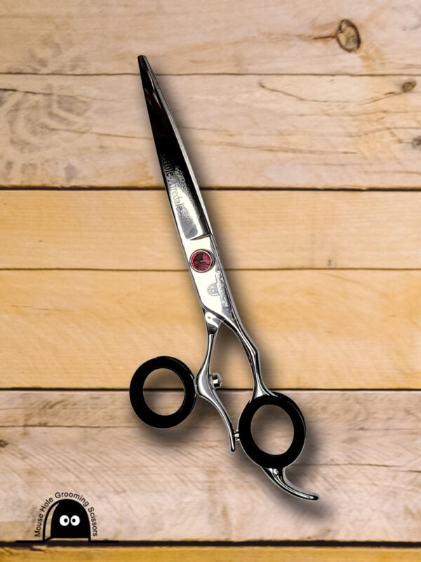 Airedale 7" Swivel Curved Right-handed Pet Grooming Scissors